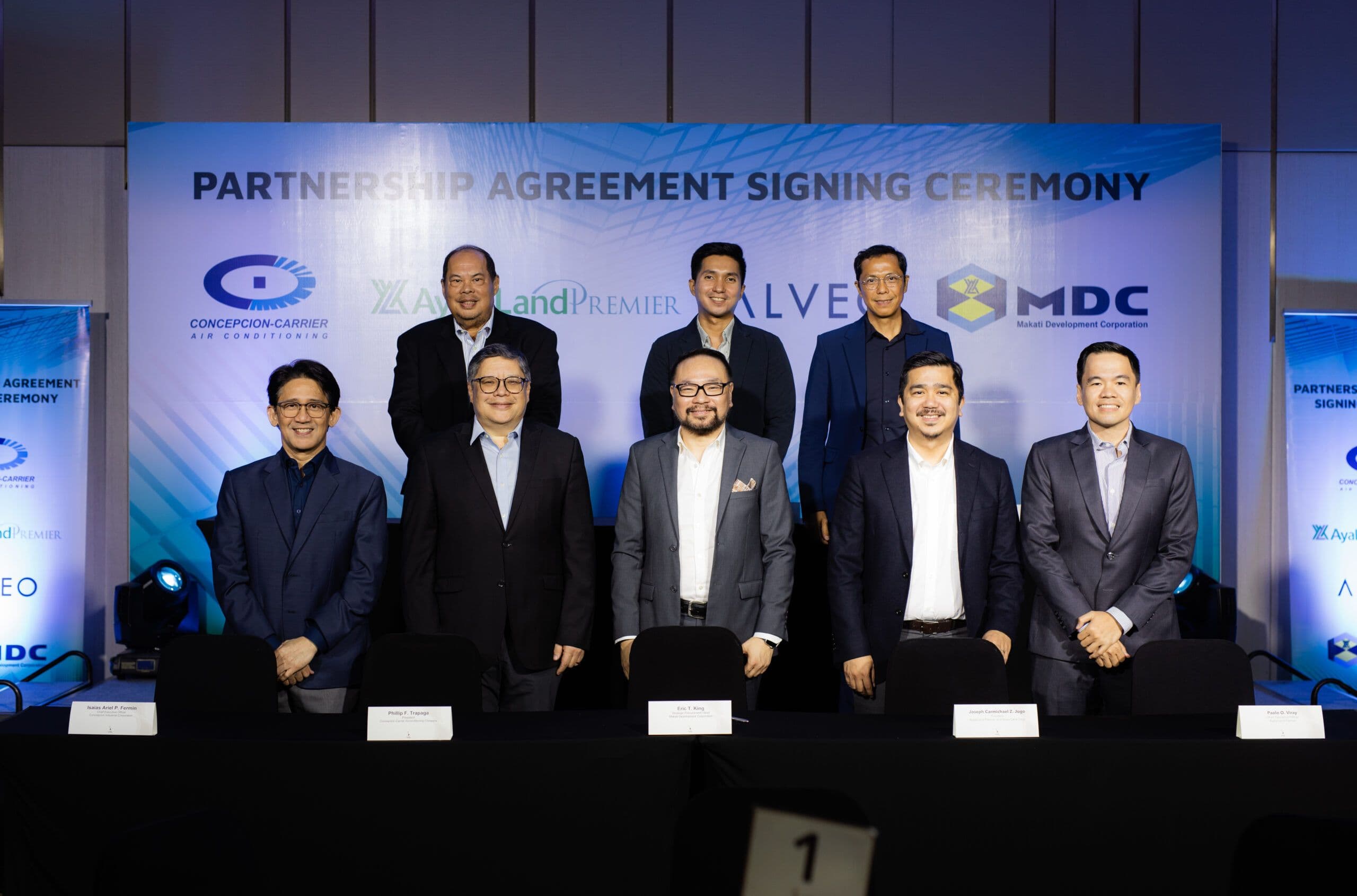 Ayala Land Premier, Alveo Land, and Makati Development Corp Strengthen Partnership with Concepcion-Carrier Air Conditioning Co.