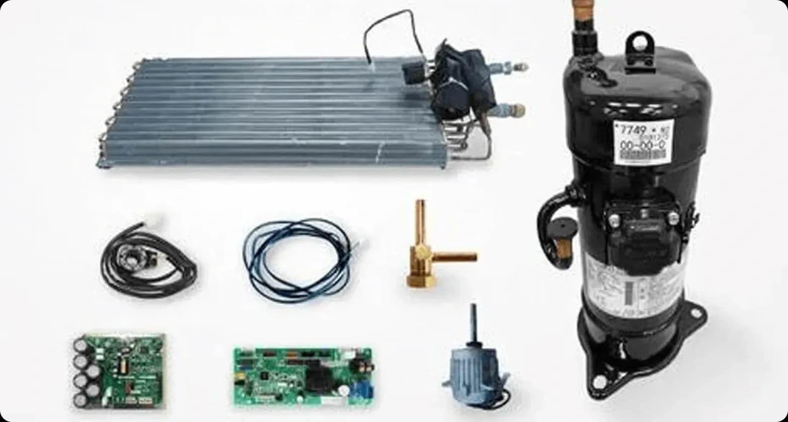 Various good quality and factory approved HVAC system components